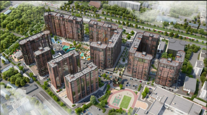 1-комн квартира в новом доме Новороссийская ул, 90/2к2