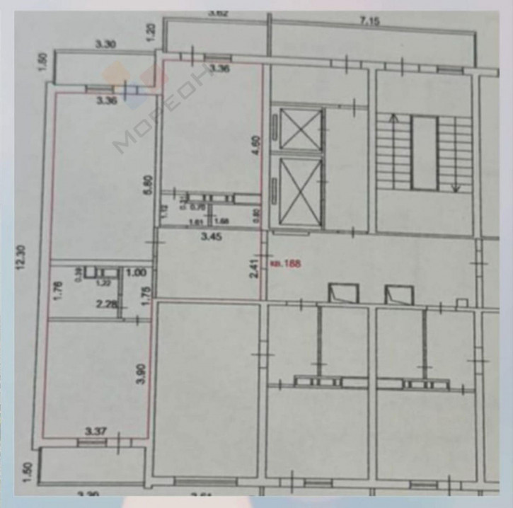 2-комн квартира Героев-Разведчиков ул, 21/1 2-комн квартира Героев-Разведчиков ул, 21/1