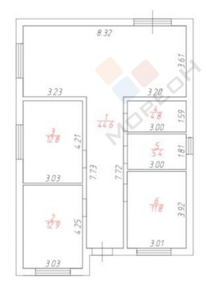 Коттедж/дом Гущина переулок, 6 Коттедж/дом Гущина переулок, 6