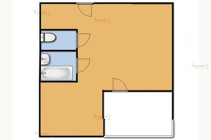 1-комн квартира Новая 8 А