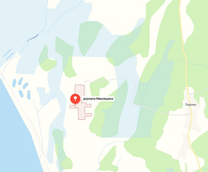 Земельный участок деревня Мяковщина