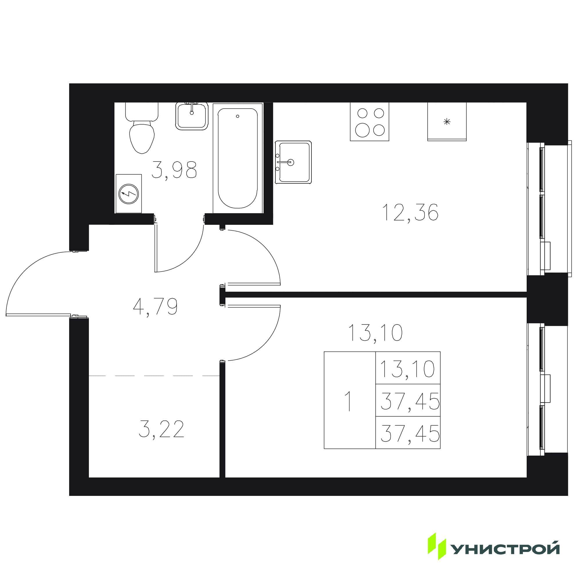 Купить квартиру за 12 270 000 рублей на Адмиралтейская