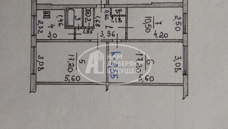 Квартира улица 50 лет ВЛКСМ, 18
