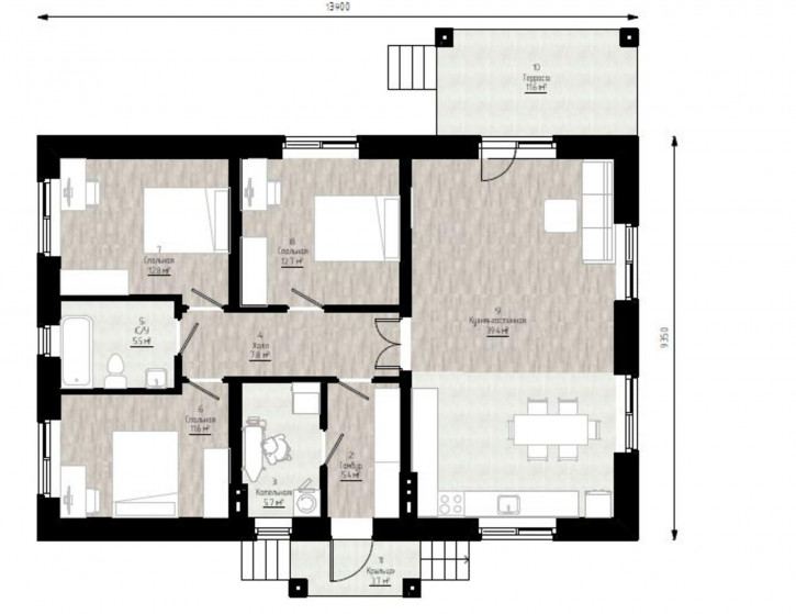 Коттедж/дом Калинина