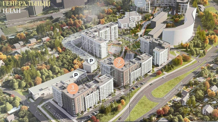 2-комн квартира в новом доме Фермское, 1