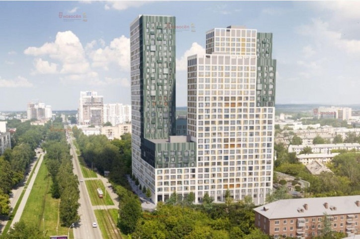 1-комн квартира Блюхера 26