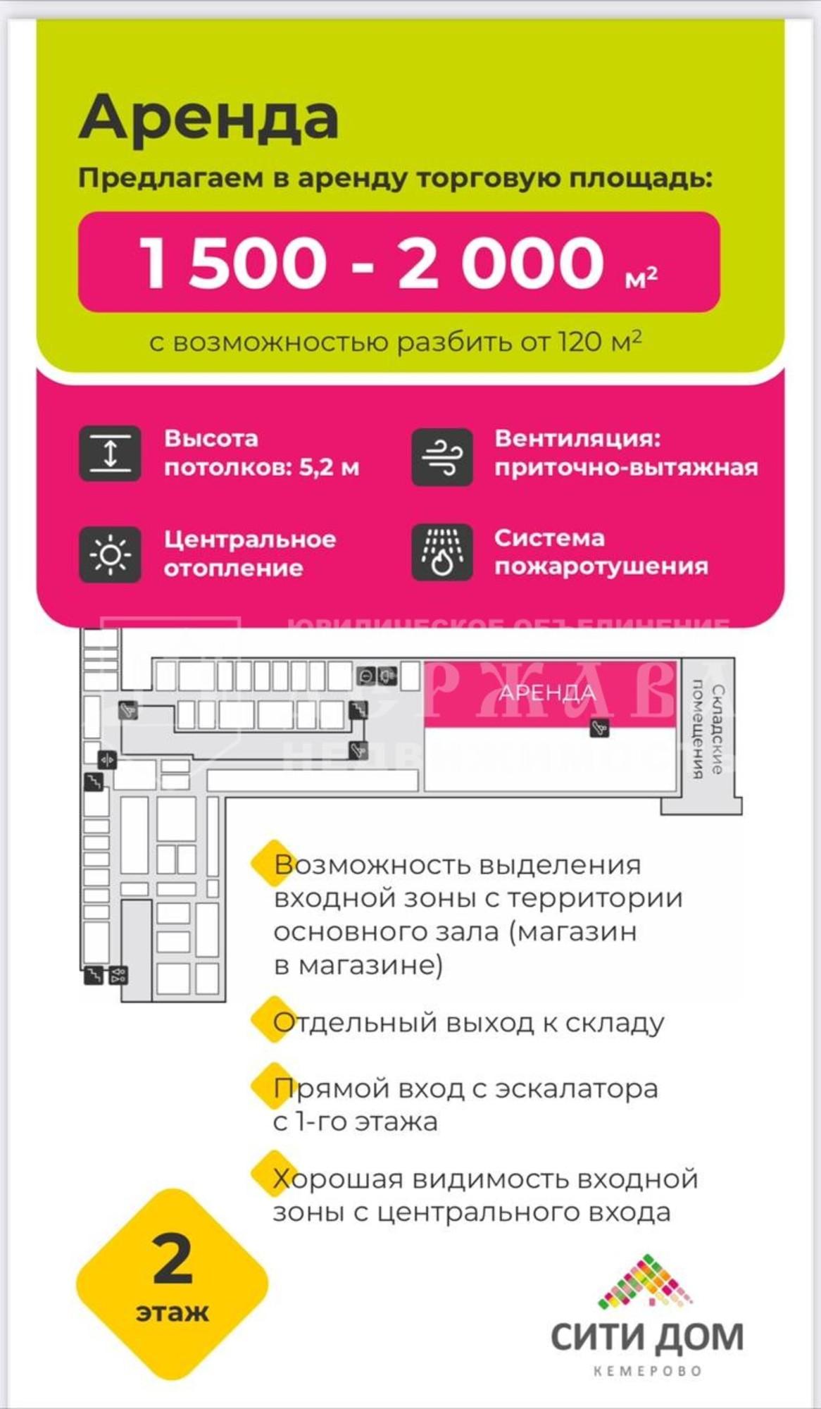 Сдать торговое помещение за 90 000 рублей на улица Терешковой