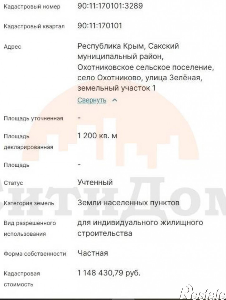Земельный участок Зеленая ул. Земельный участок Зеленая ул.