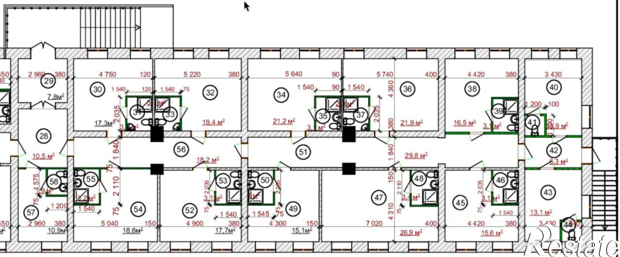 Купить офис, помещение под офис за 4 255 000 рублей на улица Устюжанина, 16