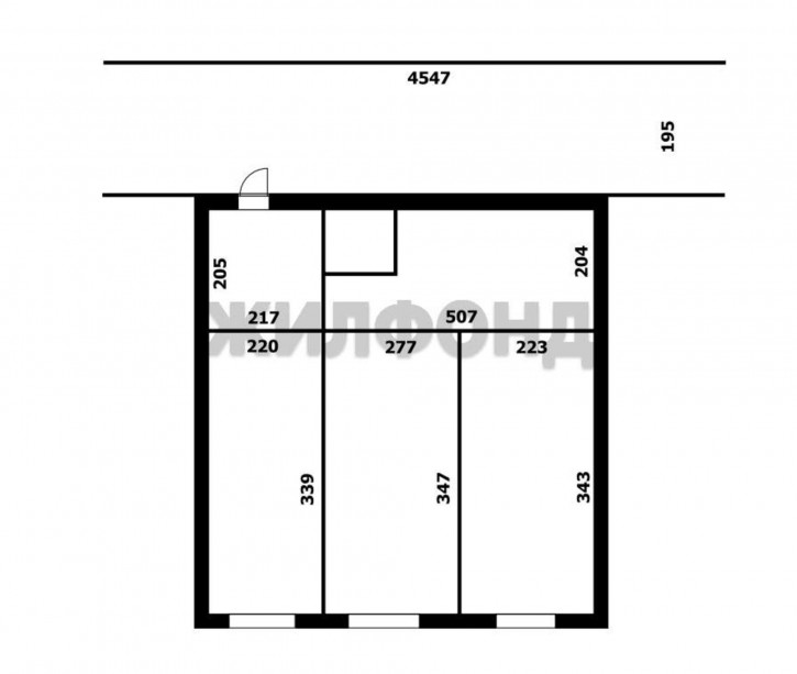 3-комн квартира Центральная улица, д.6/2