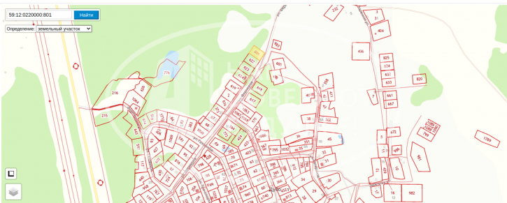 Земельный участок деревня Дубовая