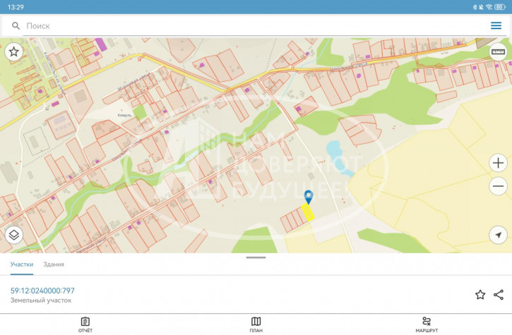 Земельный участок Заречная улица, 10