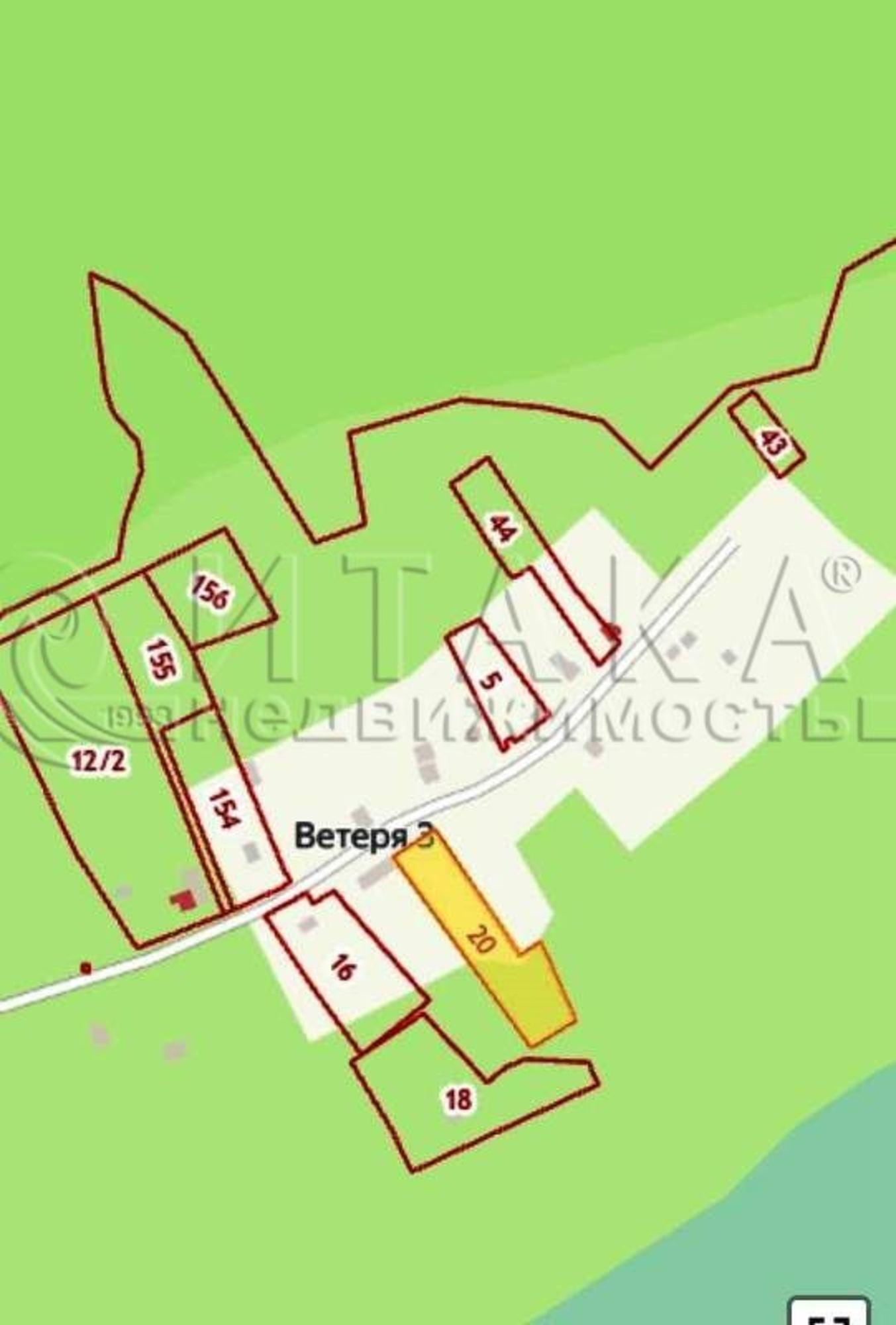 Купить землю, земельный участок за 230 000 рублей на Ветеря 3 д.