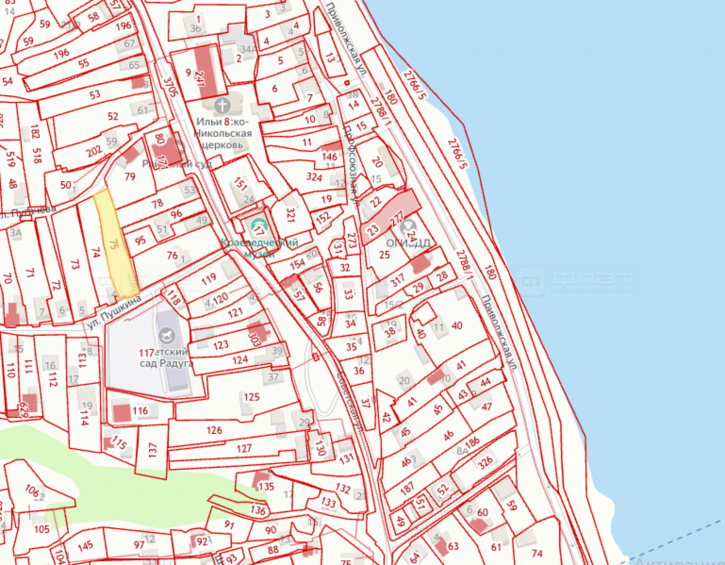 Земельный участок ул. Пушкина