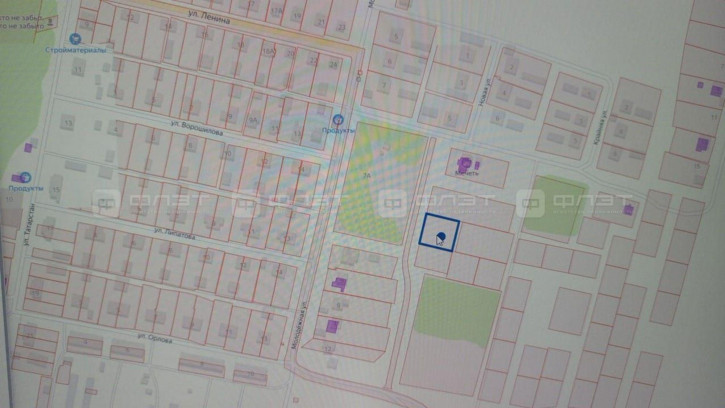 Земельный участок ул. Новая, дом 1537