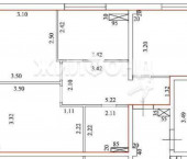 -комн, 71кв м, этаж 7/14 Туапсинская улица, д.19