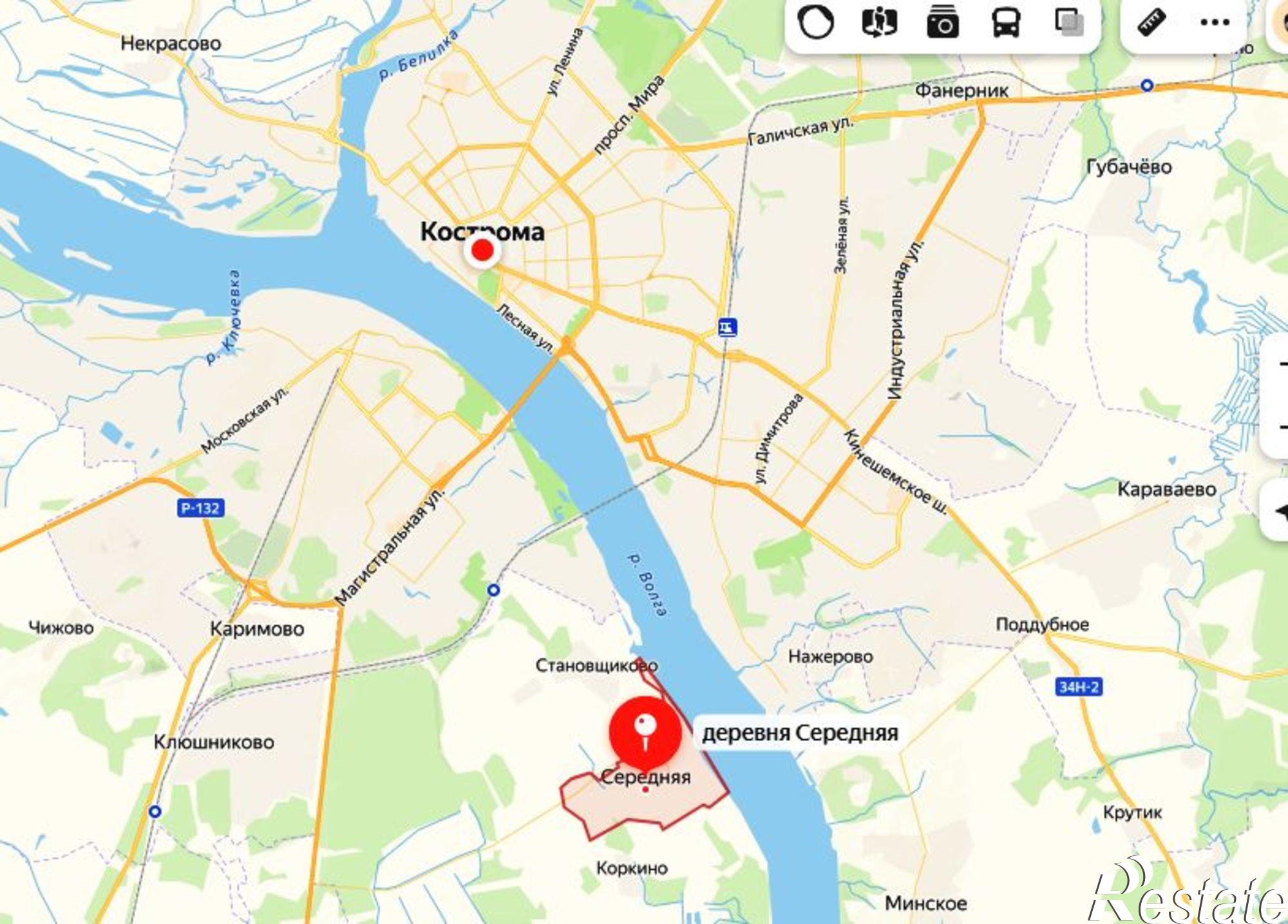 Купить землю, земельный участок за 500 000 рублей на Середняя д