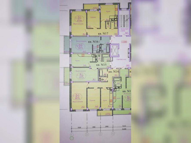 2-комн квартира им. Академика Фёдорова улица, д.13