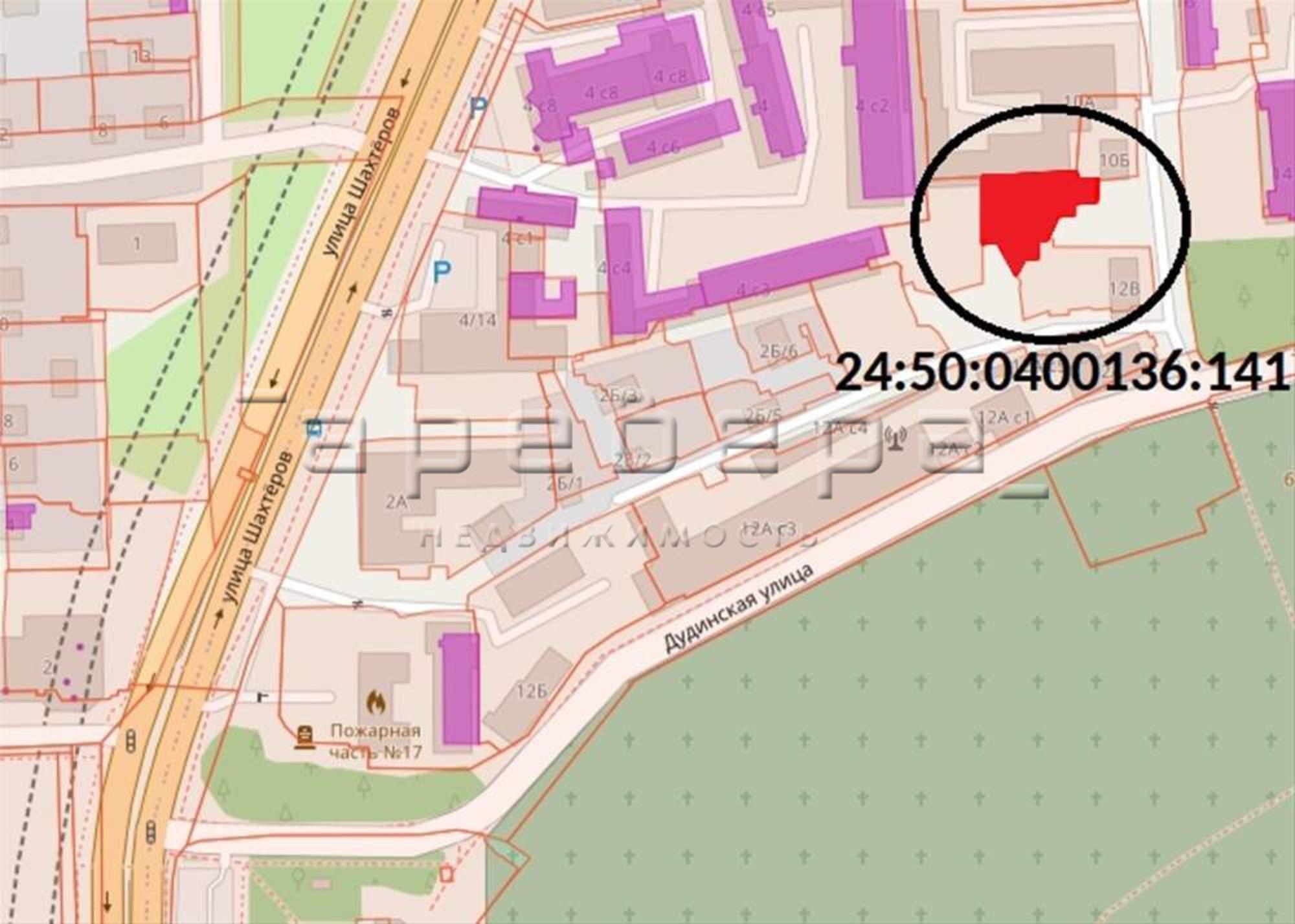 Купить землю, земельный участок за 22 000 000 рублей на Шахтеров улица, 2ж