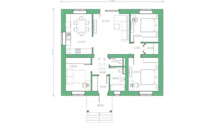 Коттедж/дом Плодородная ул
