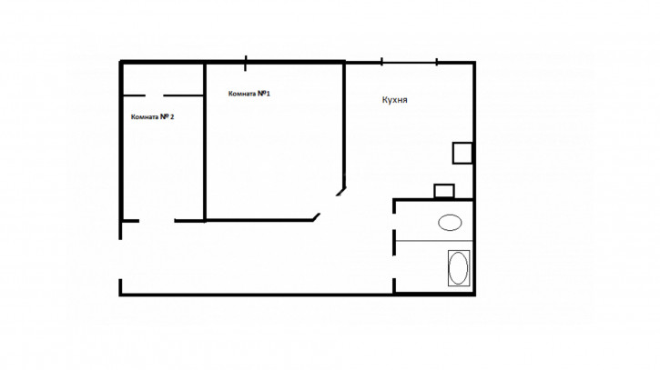 2-комн квартира Пролетарская ул., 22