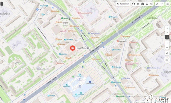 Отдельное здание улица Мира, 42С,  д. 42С